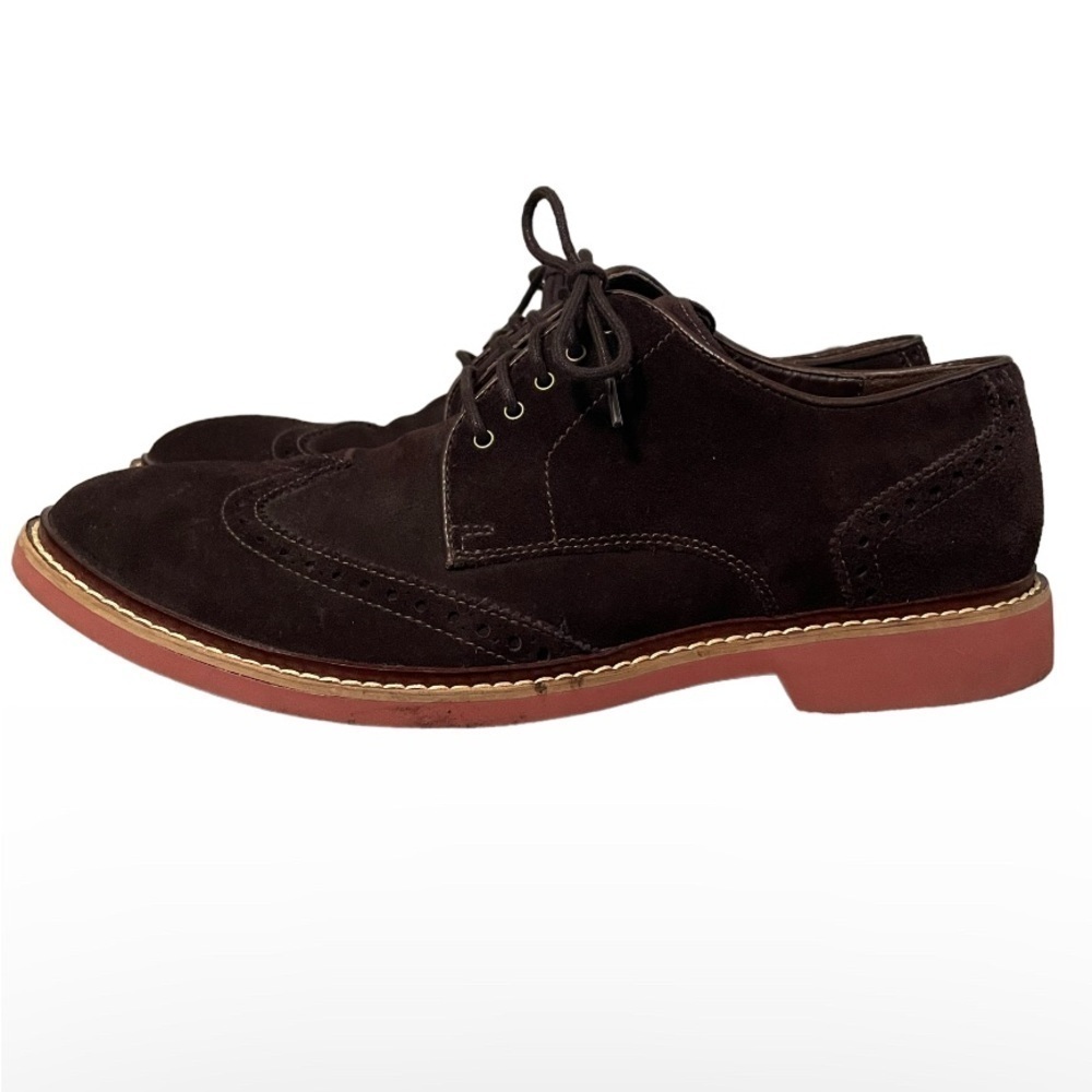 Cole Haan Shoes Men’s Oxford Dress Shoes Color: Brown/Orange Size:8.5 - Picture 2 of 7
